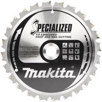 Makita Afkortzaagblad voor Hout | Specialized: Noest/Spijker | Ø 190mm Asgat 20mm 24T - B-40587