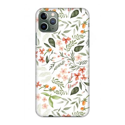 Sweet little flowers: Volledig geprint iPhone 11 Pro Max Hoesje