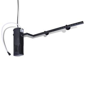 VidaXL Aquarium filter pomp met actieve koolstof 800l/u