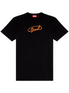 Diesel t-shirt en coton T-Diegor-L11 - Noir