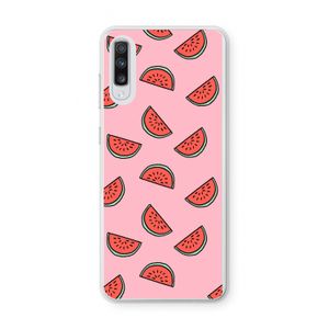 Watermeloen: Samsung Galaxy A70 Transparant Hoesje