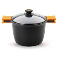 Pot met Glazen Deksel BRA Efficient Afmetingen Ø 20 cm