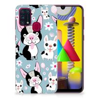 Samsung Galaxy M31 | TPU Hoesje | Hondjes