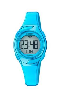 Horlogeband Calypso K5738-6 Kunststof/Plastic Blauw 7mm
