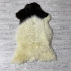 Schapenvacht bruin creme 115x75cm