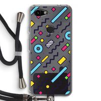 8-bit N°8: Pixel 3a Transparant Hoesje met koord