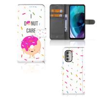 Motorola Moto G51 5G | Book Cover | Donut Roze
