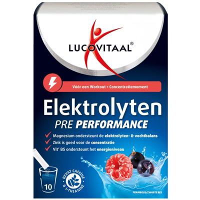 Lucovitaal Sport Sticks Elektrolyten Pre Performance 10x7gr 70gr