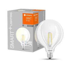 LEDVANCE SMART+ WiFi Filament Globe Dimmable Intelligente verlichting Wi-Fi Transparant 6 W