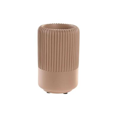 Glas DKD Home Decor Terra cotta Cement 7 x 7 x 11 cm