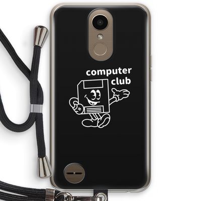 Floppyhead: LG K10 (2017) Transparant Hoesje met koord
