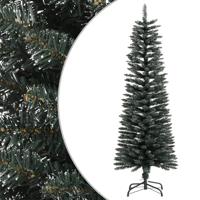 VidaXL Kunstkerstboom met standaard smal 120 cm PVC groen