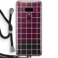 Rooster 2: HTC U12+ Transparant Hoesje met koord