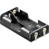 Goobay 46552 Batterijhouder Aantal cellen: 2 AA (penlite) Soldeeraansluiting (l x b x h) 58 x 32 x 14.5 mm