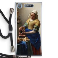 The Milkmaid: Sony Xperia XZ1 Transparant Hoesje met koord
