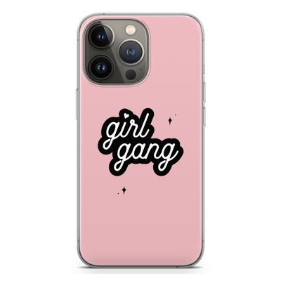 Girl Gang: iPhone 13 Pro Transparant Hoesje