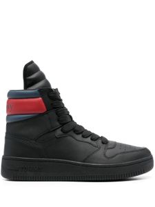 Tommy Jeans baskets montantes à lacets - Noir