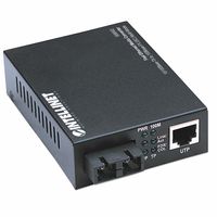 Intellinet 506502 netwerk media converter 100 Mbit/s 1310 nm Multimode Zwart - thumbnail