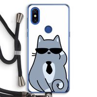 Cool cat: Xiaomi Mi Mix 3 Transparant Hoesje met koord