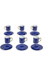 L'Objet lot de tasses Lapis - Bleu - thumbnail