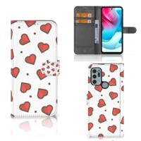 Motorola Moto G60s | Telefoon Hoesje | Hearts Motorola Moto G60s | Telefoon Hoesje | Hearts