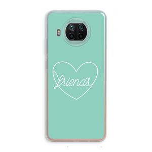 Friends heart pastel: Xiaomi Mi 10T Lite 5G Transparant Hoesje
