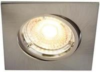 Nordlux LED inbouwspot Carina vierkant nickel GU10 5W 3-pack dimbaar 2700K - 4801300 Nordlux LED inbouwspot Carina vierkant nickel GU10 5W 3-pack dimbaar 2700K - 4801300