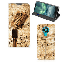 Nokia 3.4 Stand Case Bladmuziek - thumbnail