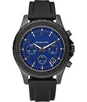 Horlogeband Michael Kors MK5390 Silicoon Zwart 18mm