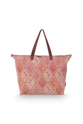 Pip Studio Pip Studio Tilda Tote Bag Large Ornamento Orange 66x20x44cm