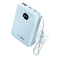 Powerbank Vention 10000 mAh 2xUSB-C 1xUSB-A 22,5 W, blauw