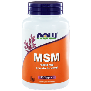 NOW MSM 1000mg Capsules