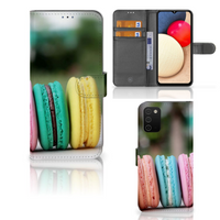 Samsung Galaxy A03s Book Cover Macarons