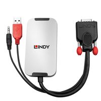 LINDY AV Converter 38296 [Jackplug, USB, VGA - DisplayPort] 1920 x 1080 Pixel - thumbnail