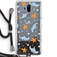 Manta: LG G7 Thinq Transparant Hoesje met koord Manta: LG G7 Thinq Transparant Hoesje met koord