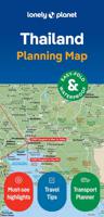 Wegenkaart - landkaart Planning Map Thailand | Lonely Planet - thumbnail