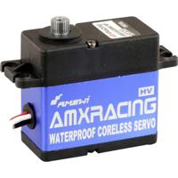 Amewi Standaard servo AMXRacing AMHV5830MG WP Analoge servo Materiaal (aandrijving): Metaal