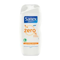 Sanex zero% shower gel voor droge huid (6x 400ml)