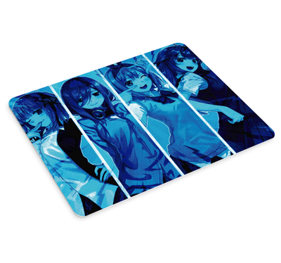 Anime muismat Anime meisjes blauw