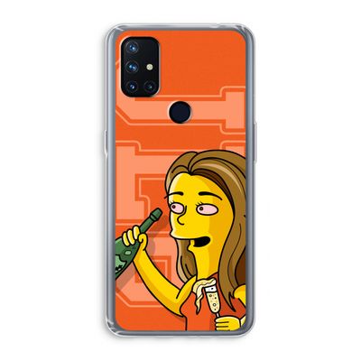 Jamie Lee Simpson: OnePlus Nord N10 5G Transparant Hoesje
