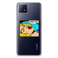 OPPO A53 5G | OPPO A73 5G Silicone Back Cover Popart Oh Yes