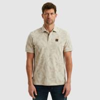Pme Legend Ppss2504851 Two Tone Pique Printed Poloshirts 7013 Bone White Pme Legend Ppss2504851 Two Tone Pique Printed Poloshirts 7013 Bone White