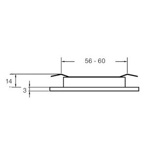 Brumberg 12027153 12027153 LED-inbouwlamp LED 2 W Aluminium