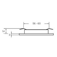 Brumberg 12027153 12027153 LED-inbouwlamp LED 2 W Aluminium - thumbnail