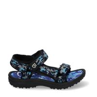 Braqeez Sky Sport sandalen camouflageprint blauw - thumbnail