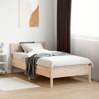 Bedframe zonder matras massief grenenhout 90x190 cm
