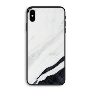 Elegante marmer: iPhone XS Max Biologisch afbreekbaar hoesje