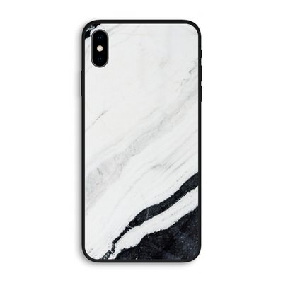 Elegante marmer: iPhone XS Max Biologisch afbreekbaar hoesje