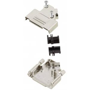 MH Connectors MHD45ZK-25-RA-K 6560-0106-13 D-sub behuizing Aantal polen: 25 Metaal 45 ° Zilver 1 stuk(s)