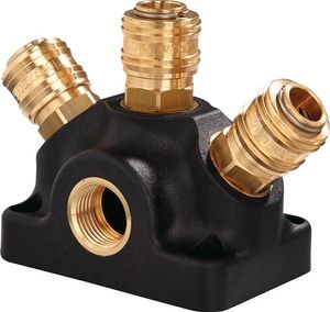 Promat Eindverdeeldoos | schroefdraad G 3/4 inch/26,44 mm | IG, 3 koppeling DN 7,2 - 4000351965 4000351965